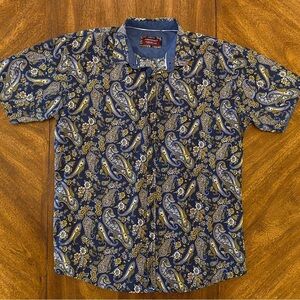 Consequence Paisley Button Down Shirt